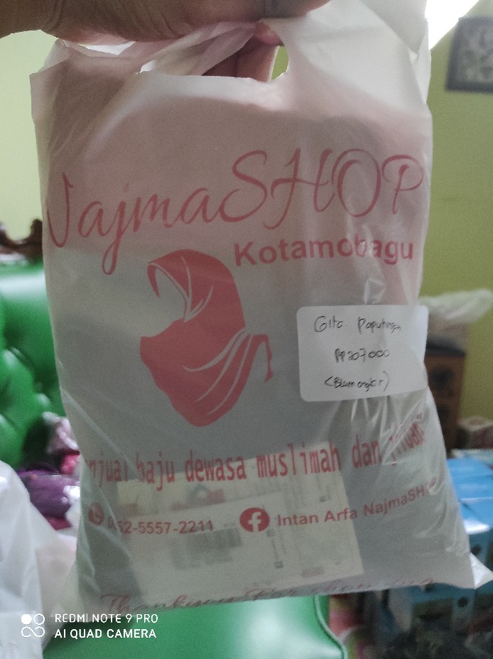 (paket 200pcs) Sablon Plastik Hd Plong Uk 25x35