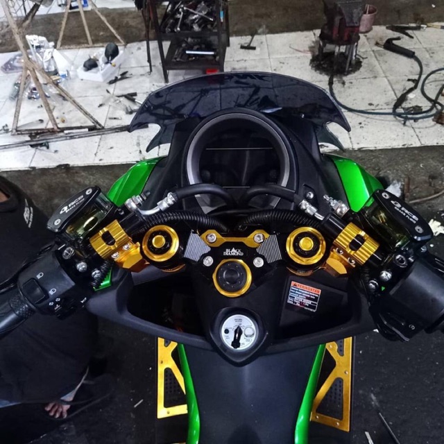 stang jepit yamaha nmax 155 cc blackdiamond stang variasi blackdiamond nmax 155 cc