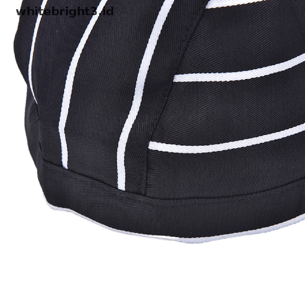 (whitebright3.id) Topi Koki Profesional Model Bajak Laut Aneka Warna