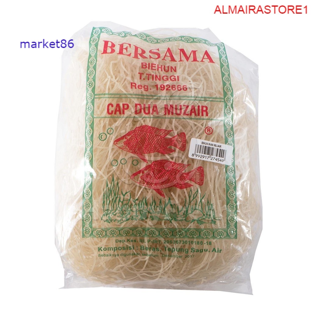 

Grosir Bihun Medan Cap Dua Muzair 300 Gram murah - Market86