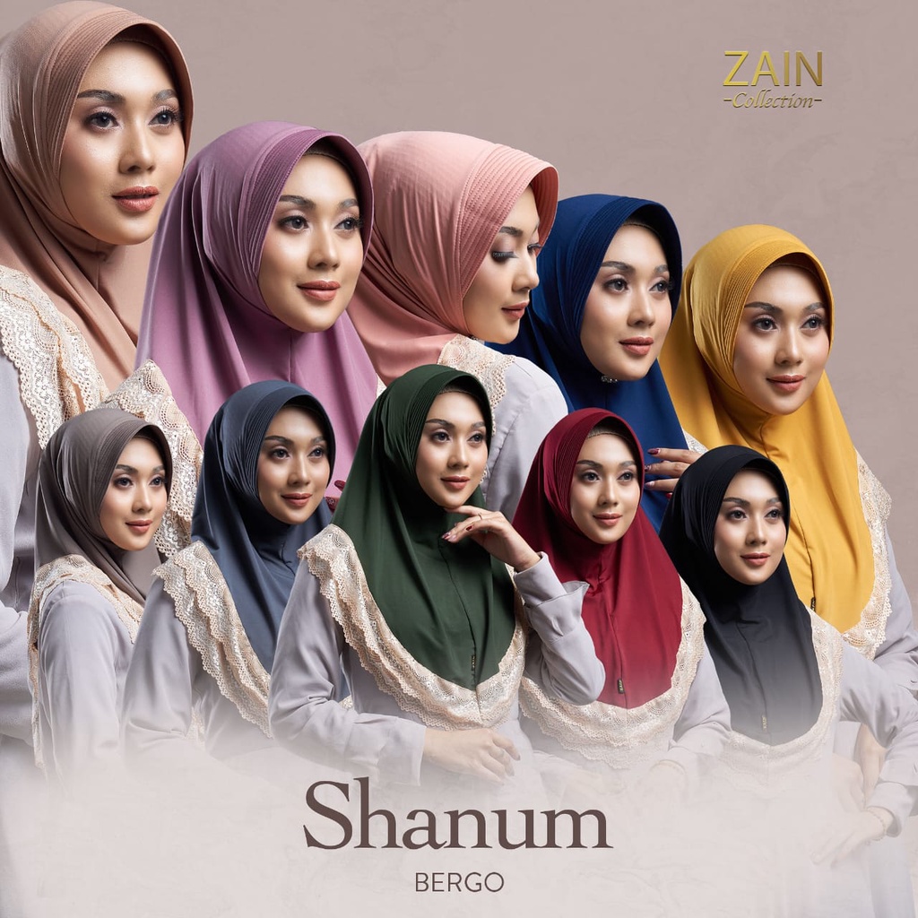 Jilbab Instan Bergo Shanum Ori Zain Collection-3