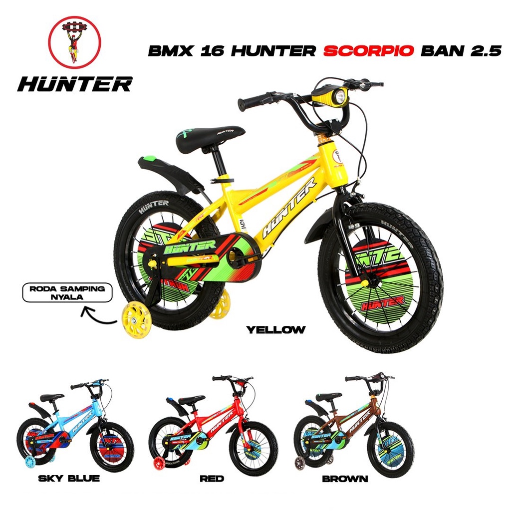 Sepeda BMX 16 Hunter scorpio