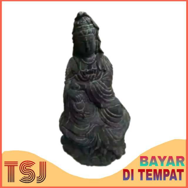 Miniatur Patung Dewi Kwan Im Bahan Batu
