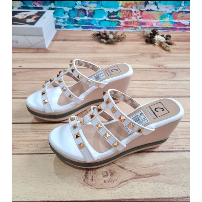 ABBUSHOES Sk 03 wedges stut andromeda sol karet 7cm