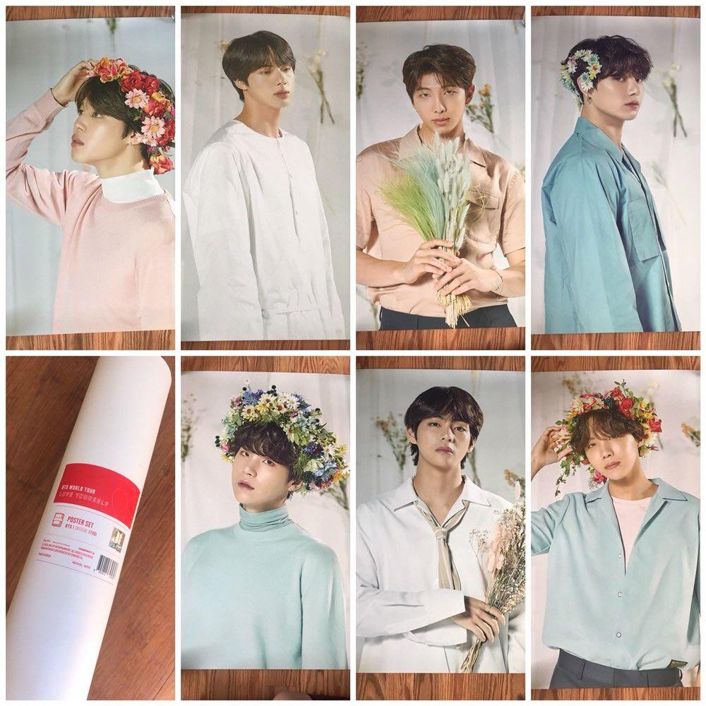 World Tour Love Yourself Poster Set - BTS