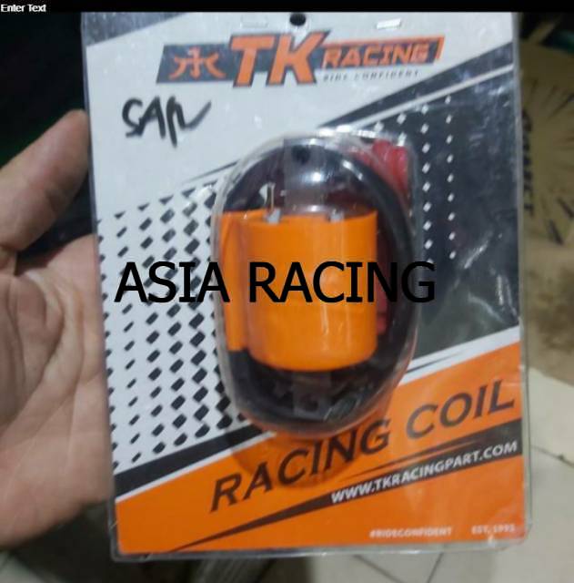Koil qoil pengapian TK japan original oren orange plus tutup busi tk original