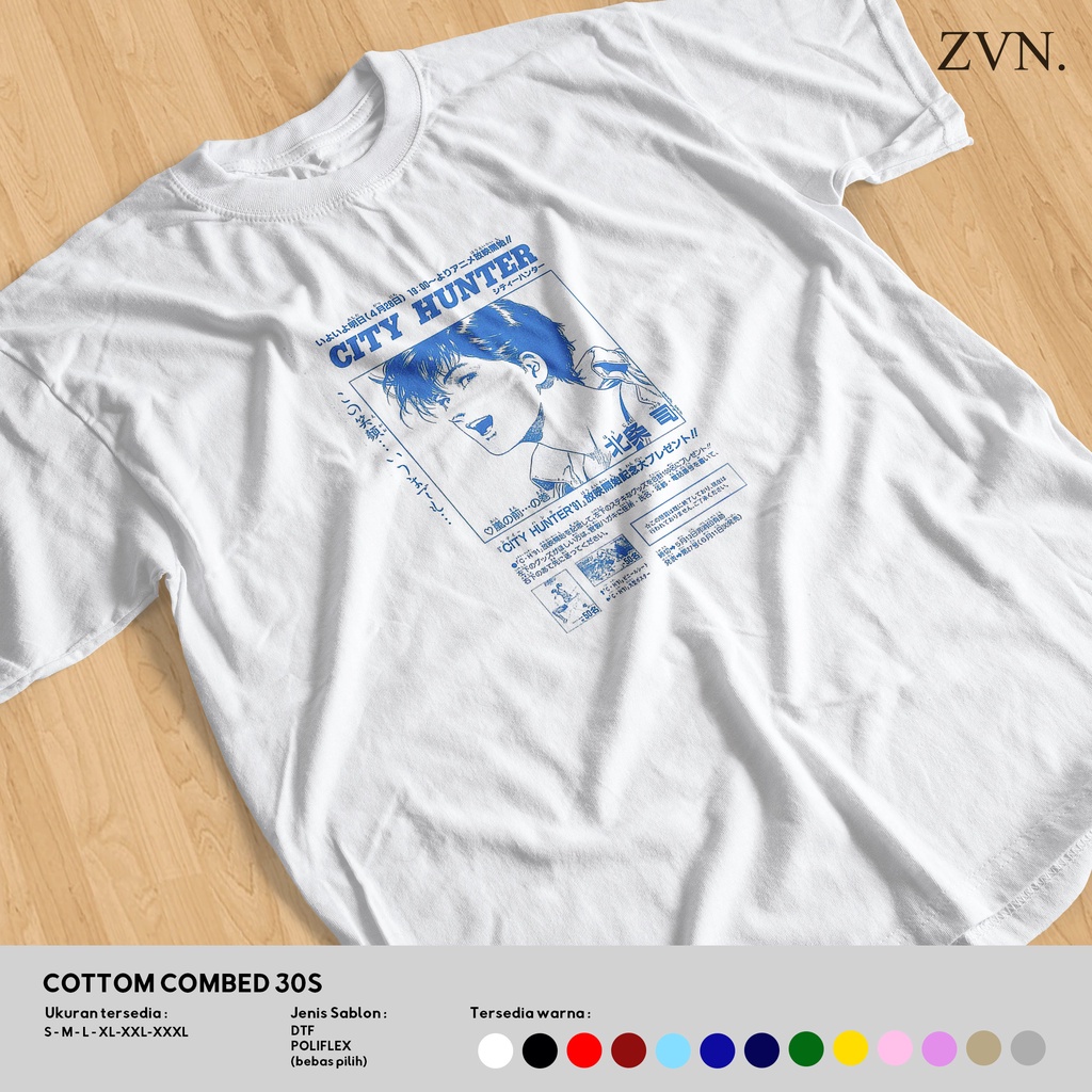 BAJU KAOS ANIME CITY HUNTER