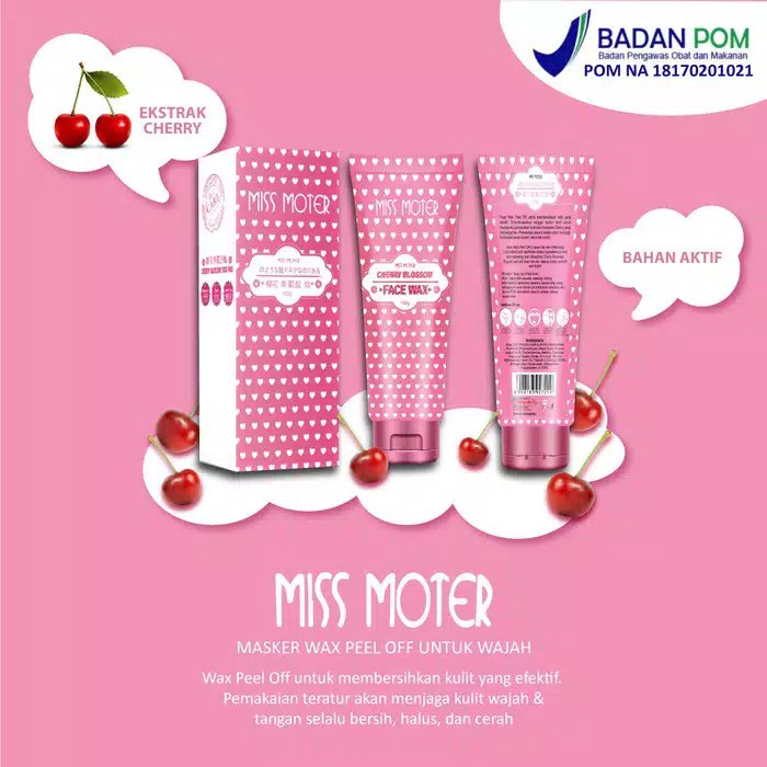 MISS MOTER Hatomugi &amp; Matcha Hand Wax 60ml