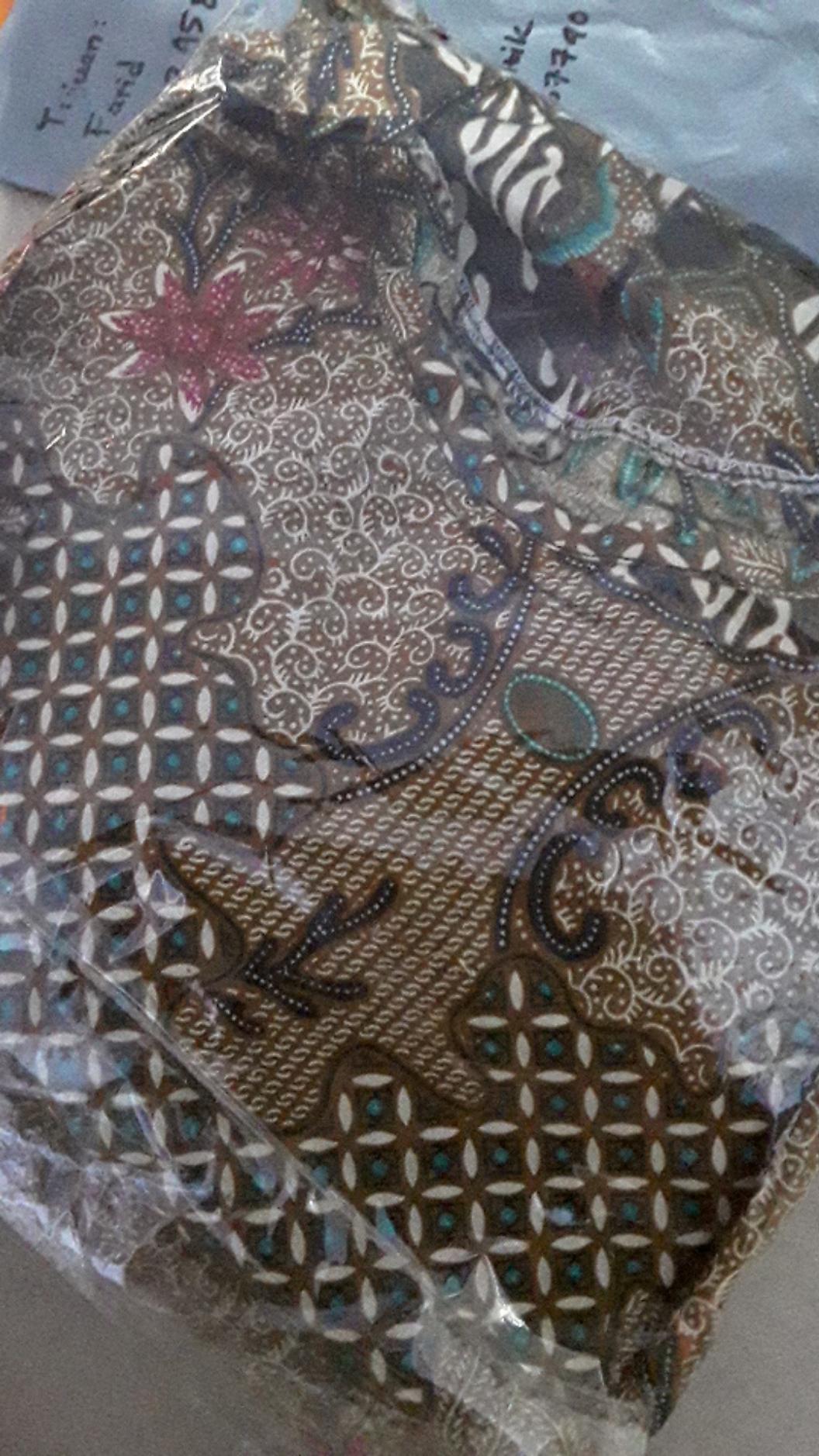 Baju Gamis Batik Anak Perempuan