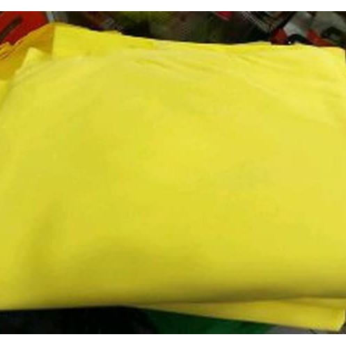 Background foto kain polos kuning 2,5*3 meter