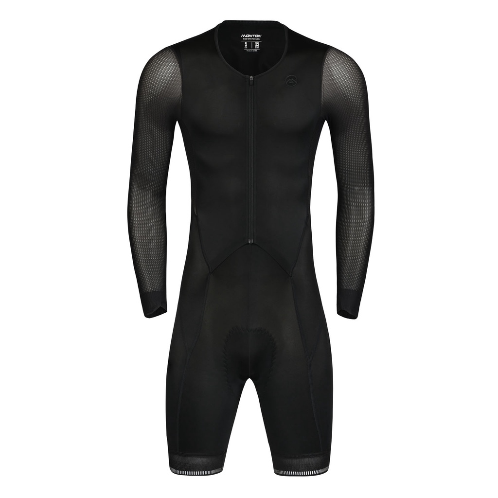 SKINSUIT MONTON DARKWARRIOR LONG - BAJU TERUSAN SEPEDA