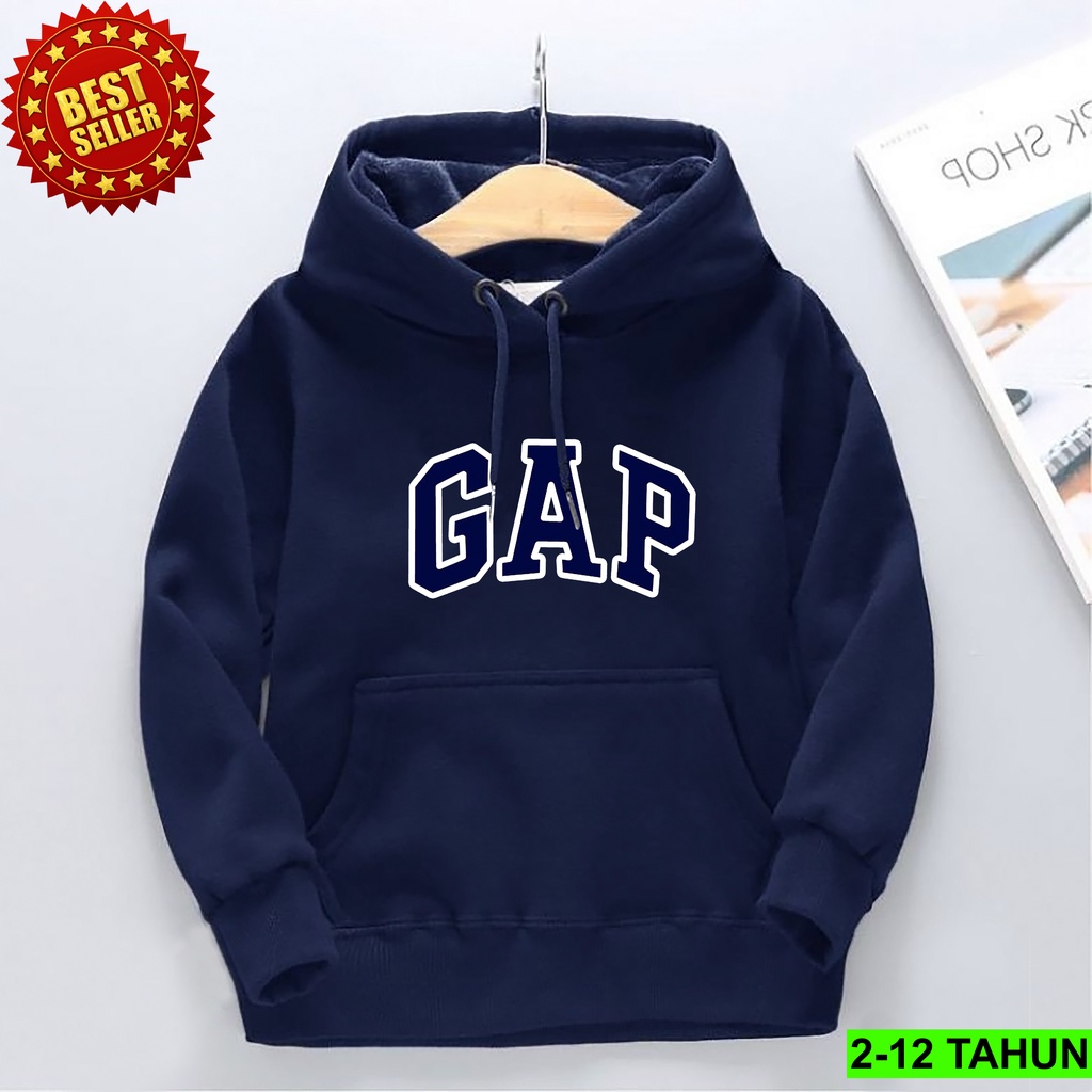 Hoodie Anak Laki Laki Perempuan / Hodie GAP Anak Usia 2 - 12 Tahun / Jaket anak laki laki