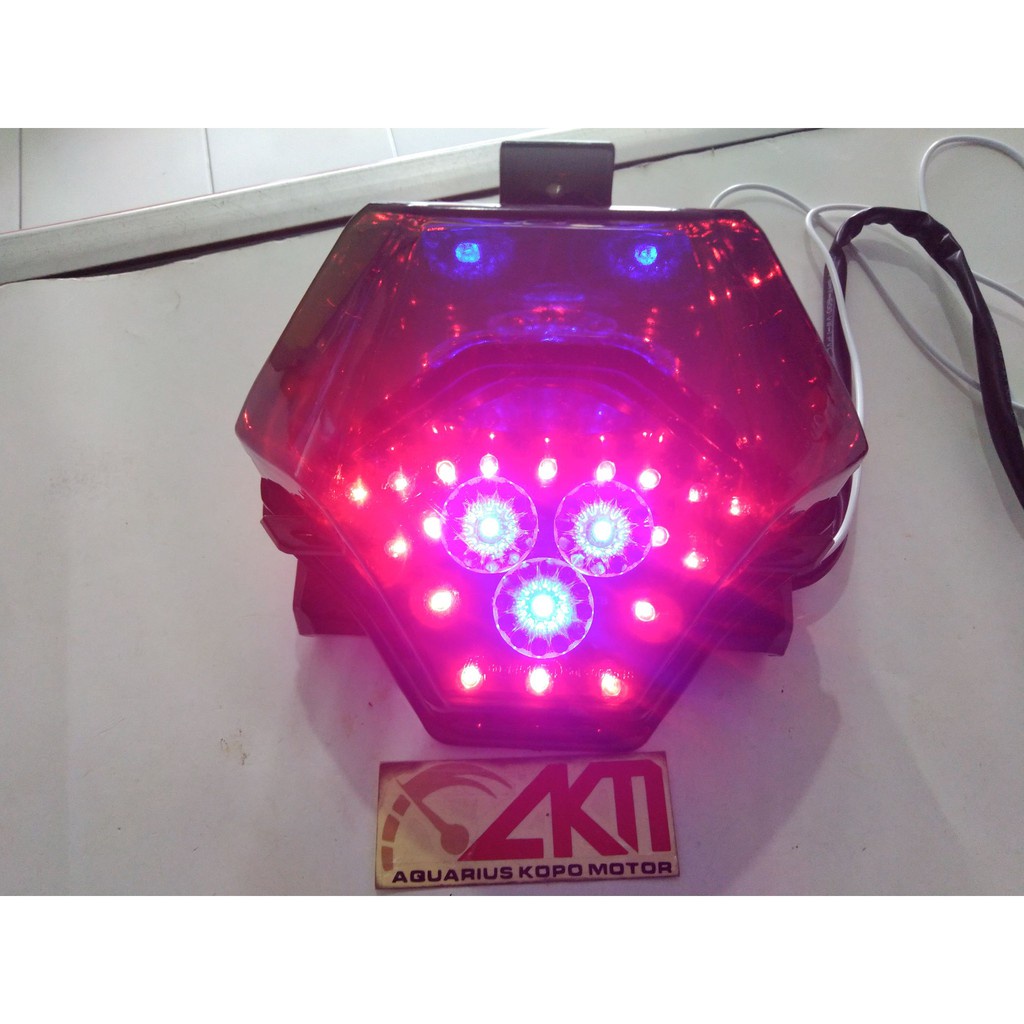 Lampu Stop Belakang Lampu Rem Stop Lamp LED Sen Sein Stoplamp Belakang R25 Mx King R3 MT25