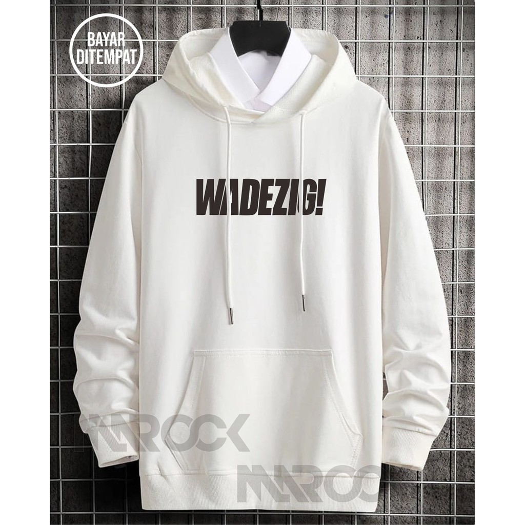 WADEZIG Jaket Sweater Distro - Sweater Hoodie Pria Dan Wanita Flece Tebal