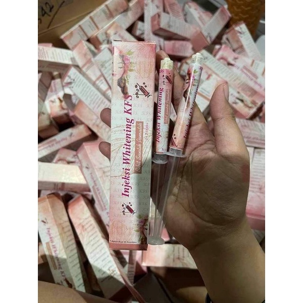 BIBIT PEMUTIH INJEKSI WHITENING KFS PEMUTIH KULIT BADAN