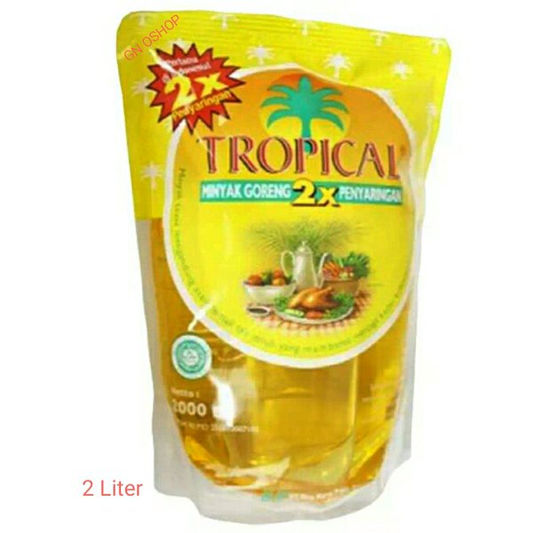 

tropical 2 liter REFILL MINYAK GORENG