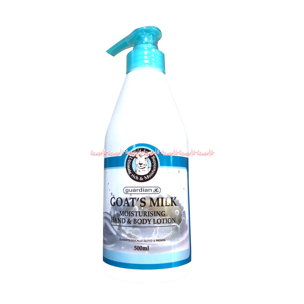 Guardian Goat's Milk Moisturising Hand &amp; Body Lotion 500mL Handbody