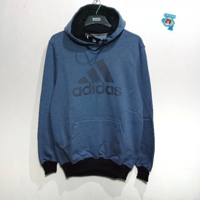 JAKET ADIDAS HOODIE BIRU MUDA/ JAKET COWOK/JAKET CEWEK/