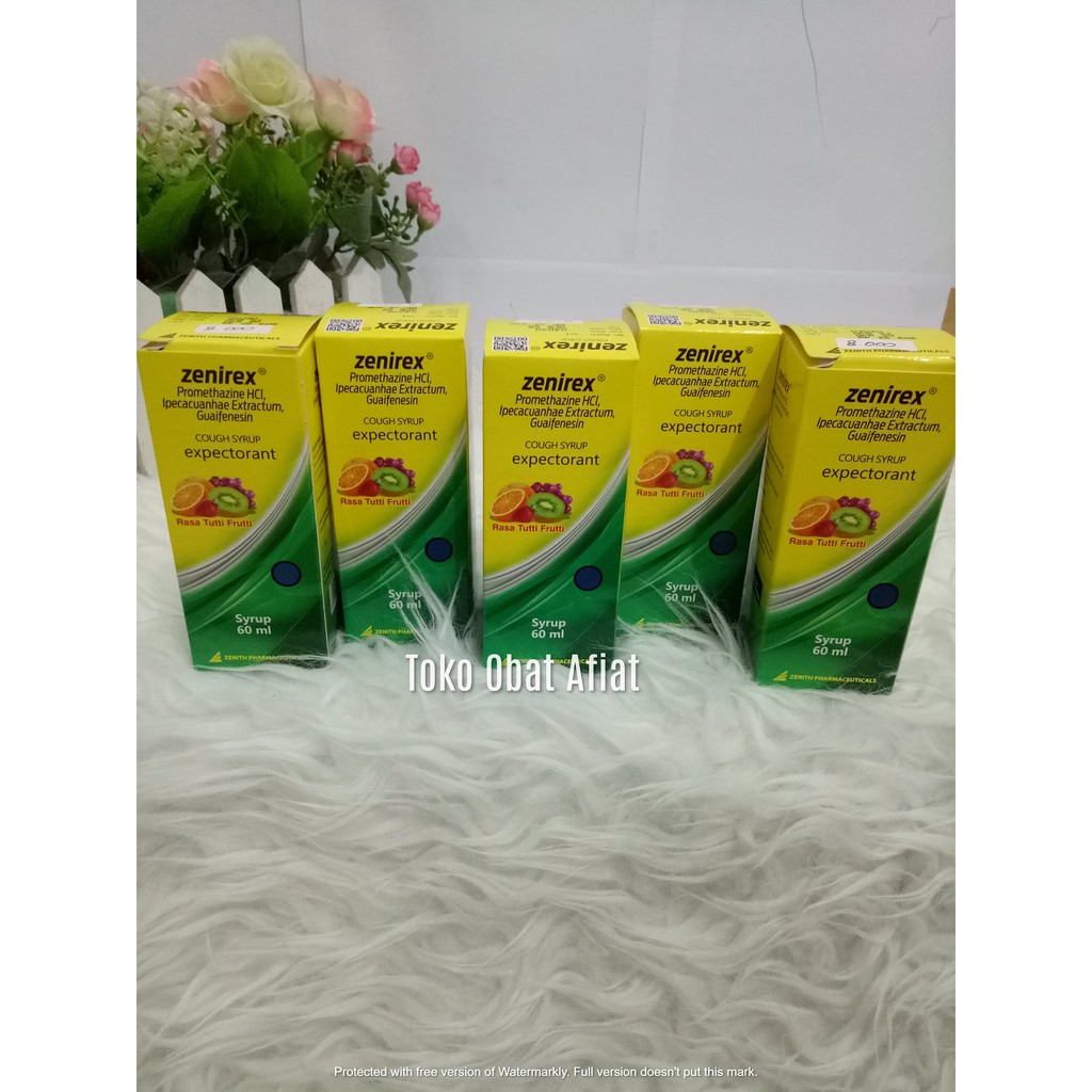ZENIREX SIRUP OBAT BATUK BERDAHAK