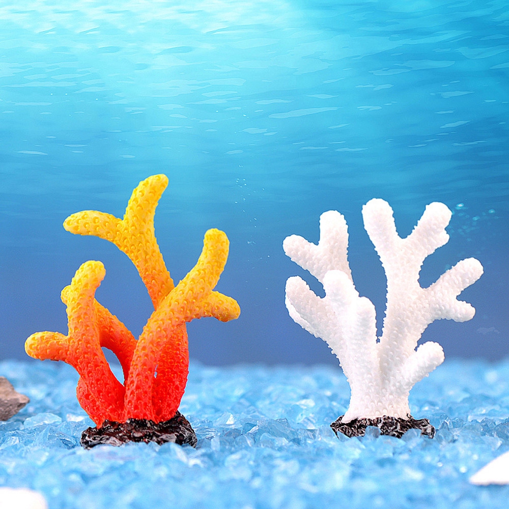 PEONY Craft Desktop Adornment Fairy garden Aquarium Decor Fish Tank Ornaments Artificial Coral