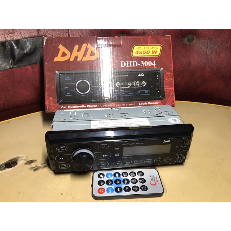 tape headunit dhd 3004 single din singel din