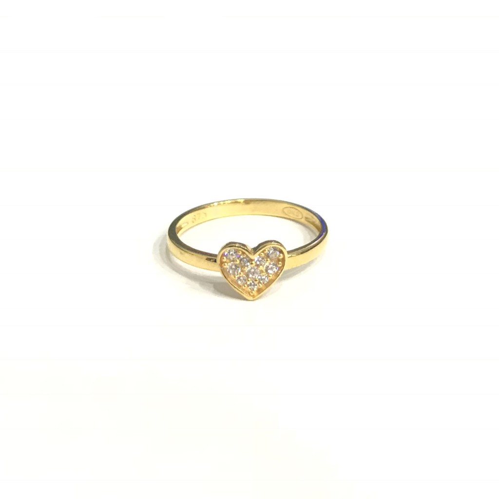 Cincin Model Love AD Simple Uk8 (Emas Asli Kadar 875)