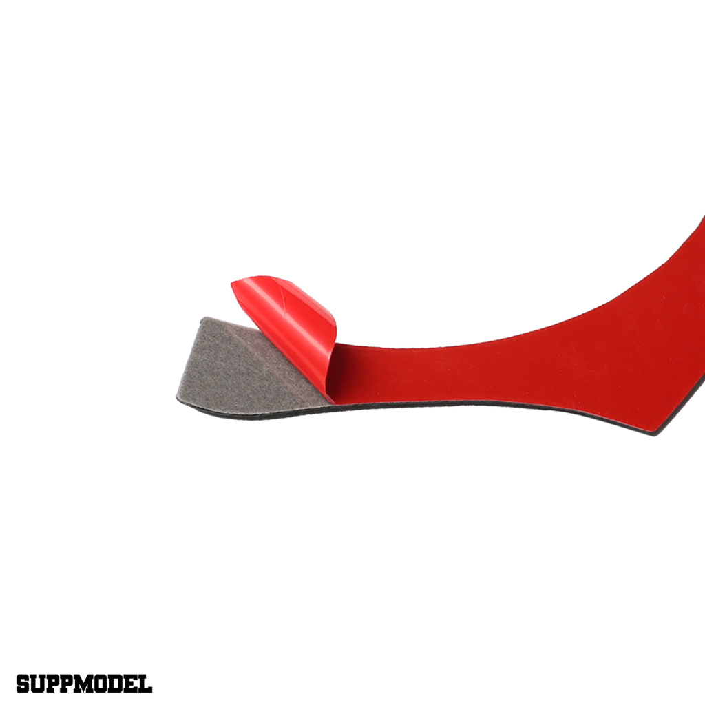 Smodel 2pcs / Set Stiker Setir Mobil Anti Uv Bahan Carbon Fiber Warna Hitam Untuk Lexus Nx 200