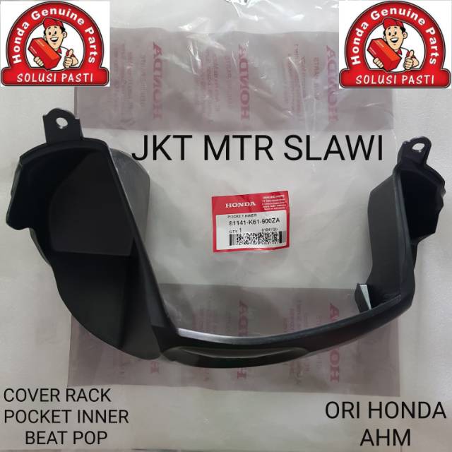 81141-K61-900ZA Cover rack pocket inner beat pop ori Honda