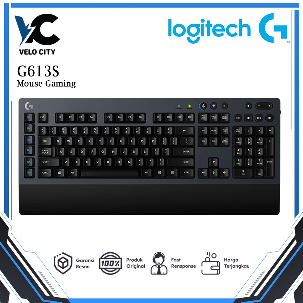 Logitech G613 Keyboard Gaming Wireless Mechanical