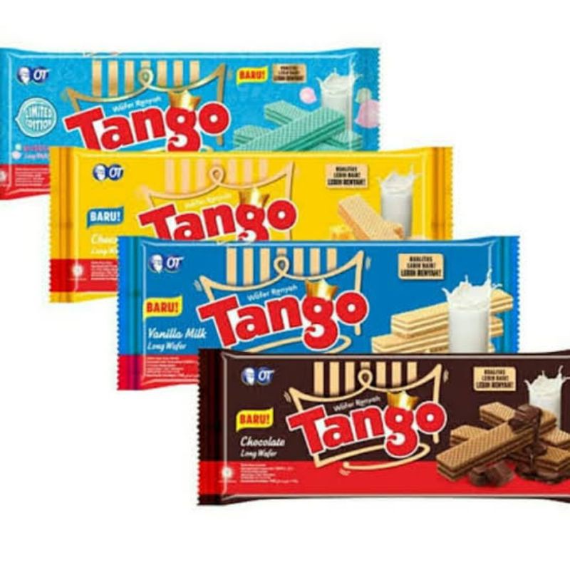 

Tango wafer chocolate / vanilla / milky chocolate / javamocca / tiramisu / coconut 110 gram