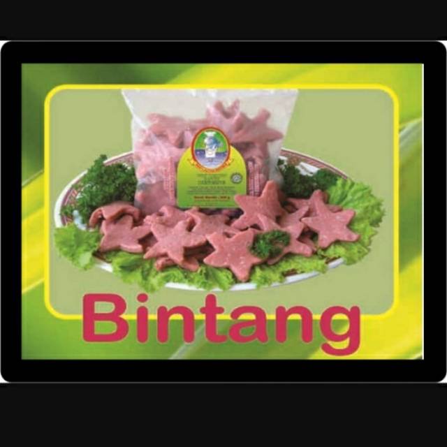 

Olahan ikan bentuk bintang 500 gram