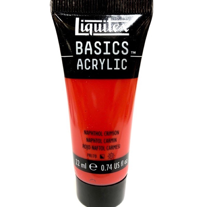 

Cat Acrylic Liquitex Basics 22ml Naphthol Crimson