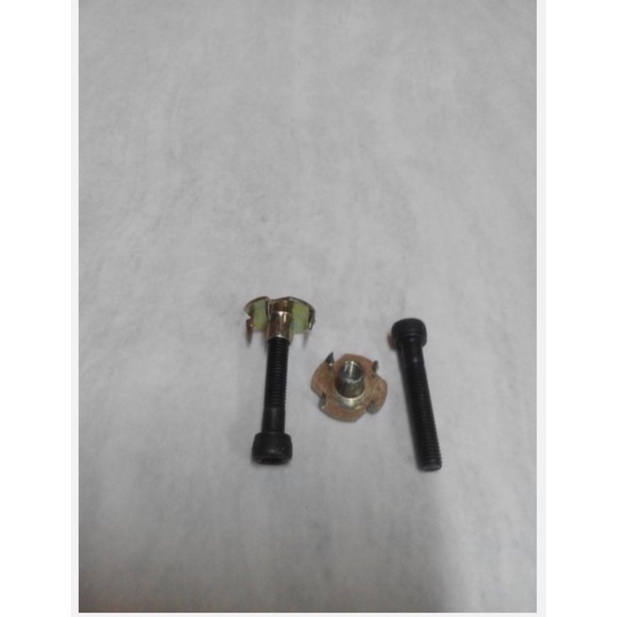 Baut Speaker L MUR Cakar 6 mm panjang 4 cm 1 pcs baut L 1 pcs baut cakar cakram