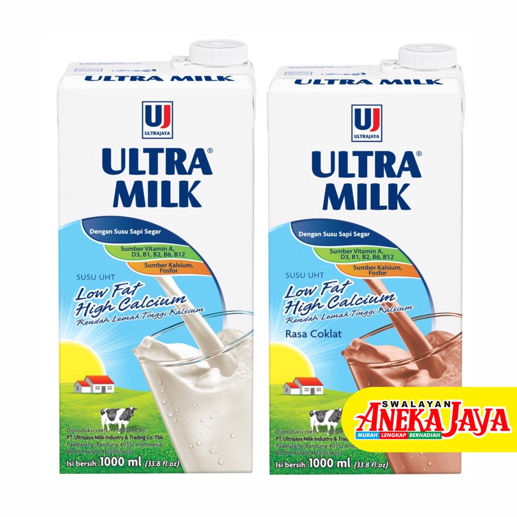 

ULTRA MILK SUSU UHT LOW FAT 1000ML