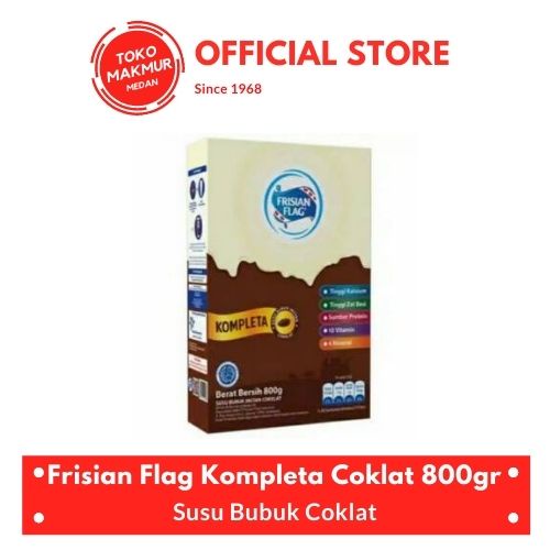 FRISIAN FLAG / BENDERA KOMPLETA COKLAT 800GR