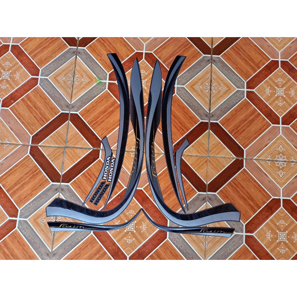 sticker striping motor honda scoopy stylish 2022
