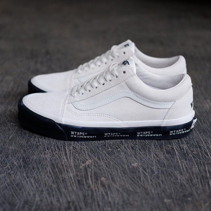 Vans Vault X WTAPS OG Old Skool White/Black Authentic