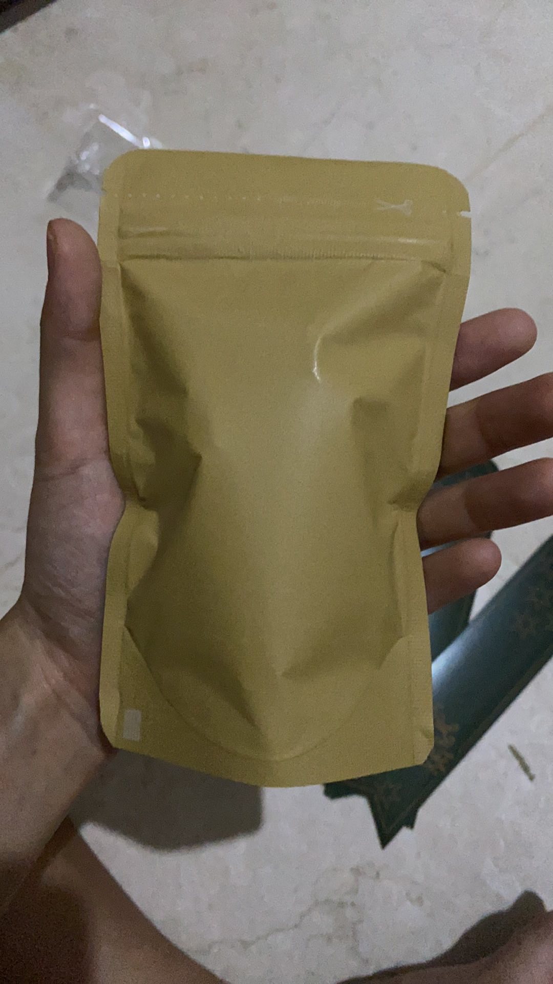 Standing Pouch Eco Laminated Craft Paper Kemasan Kertas Kraft Food Snack Coffee Kopi Bubuk Packaging