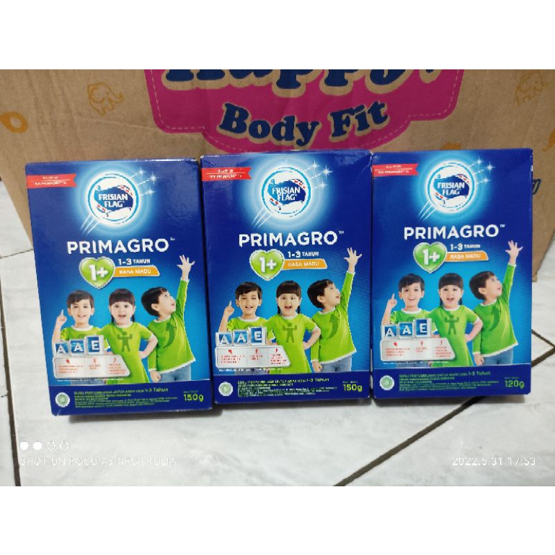 Susu Frisian Flag Primagro 1+ Rasa Madu 150Gr/120 Gr