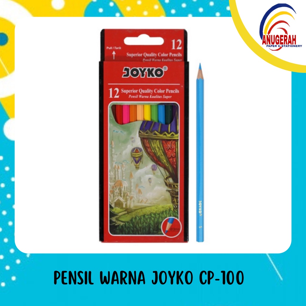 

JOYKO CP-100 / PENSIL WARNA JOYKO CP-100 (PCS)