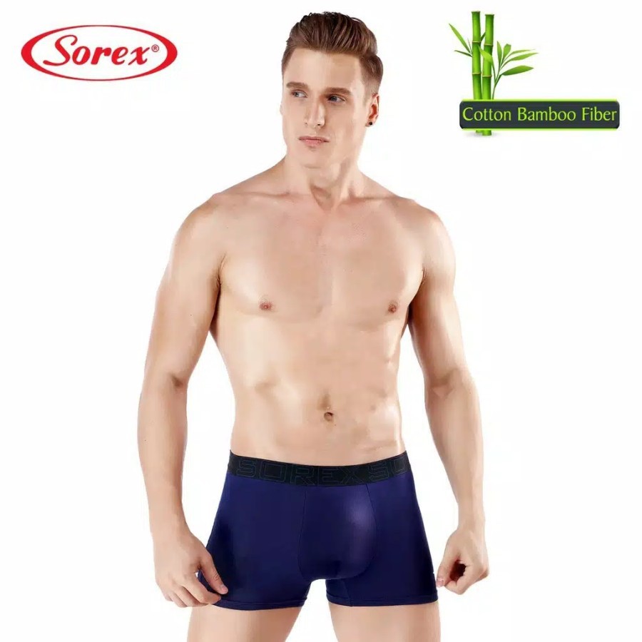 SOREX M 2012 CD CELANA DALAM BOXER PRIA COTTON BAMBOO FIBER