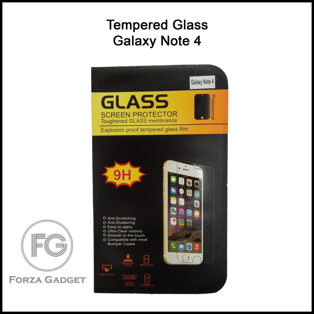 Tempered Glass Galaxy Note 4