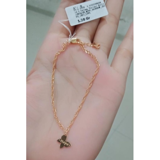 JASTIP SEMAR NUSANTARA GELANG LOVE RANTAI