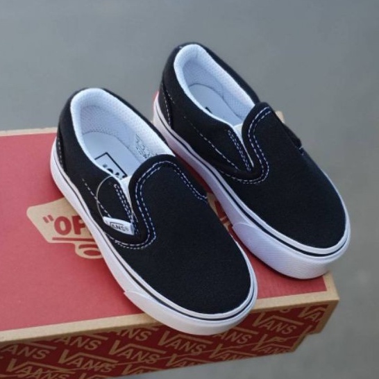 SEPATU ANAK SLIP ON CHECKERBOARD LAKI LAKI PEREMPUAN SIZE 21-35