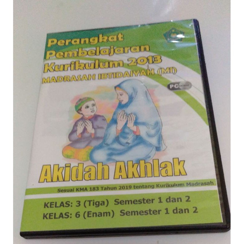 Cd Rpp Mi Akidah Akhlak Kelas 3 6 Sesuai Kma 183 2019 Rpp 1 Lembar Daring Luring Semester 1 2 Shopee Indonesia