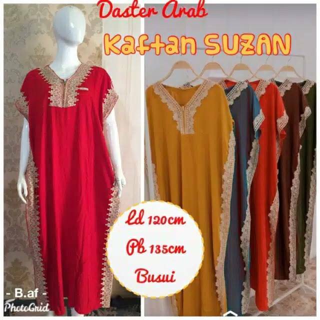 Daster arab kaftan suzan I &amp; II daster busui daster adem yannstore