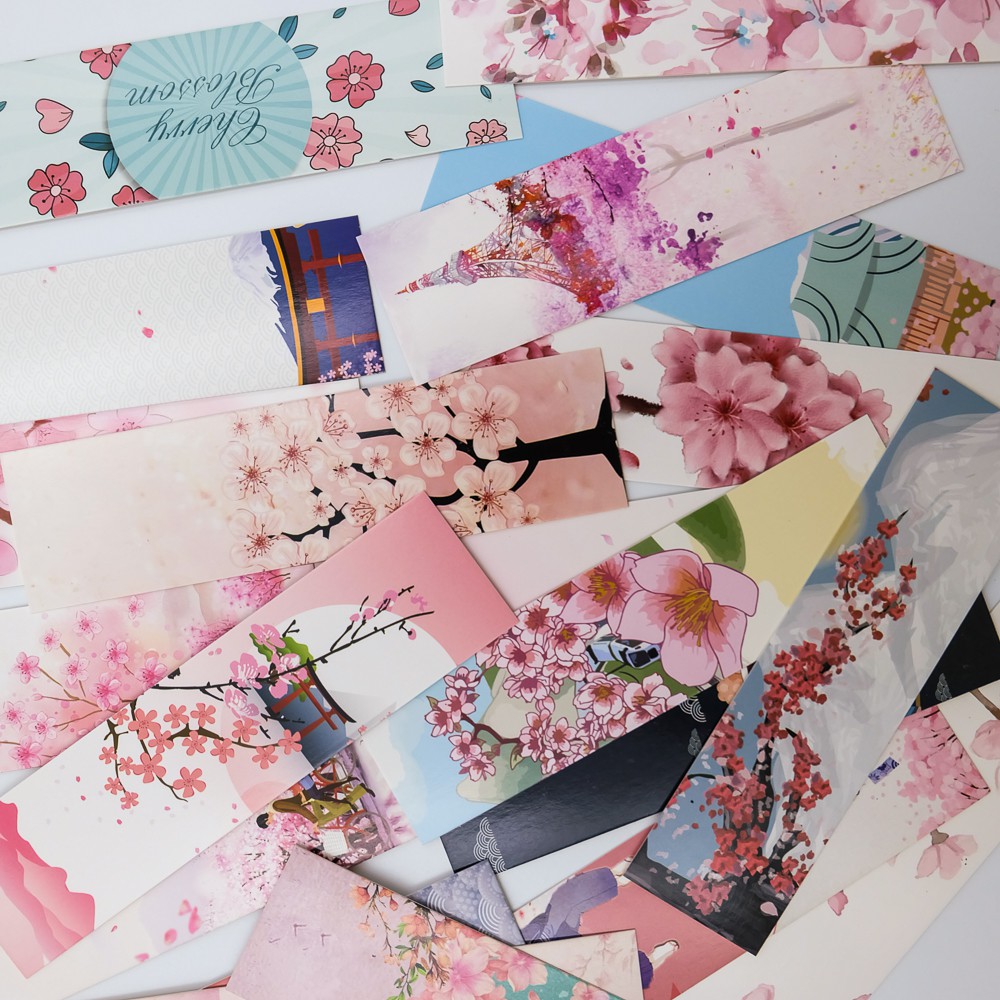 

30 Pcs Bookmark Pembatas Buku 1 Box Bertema