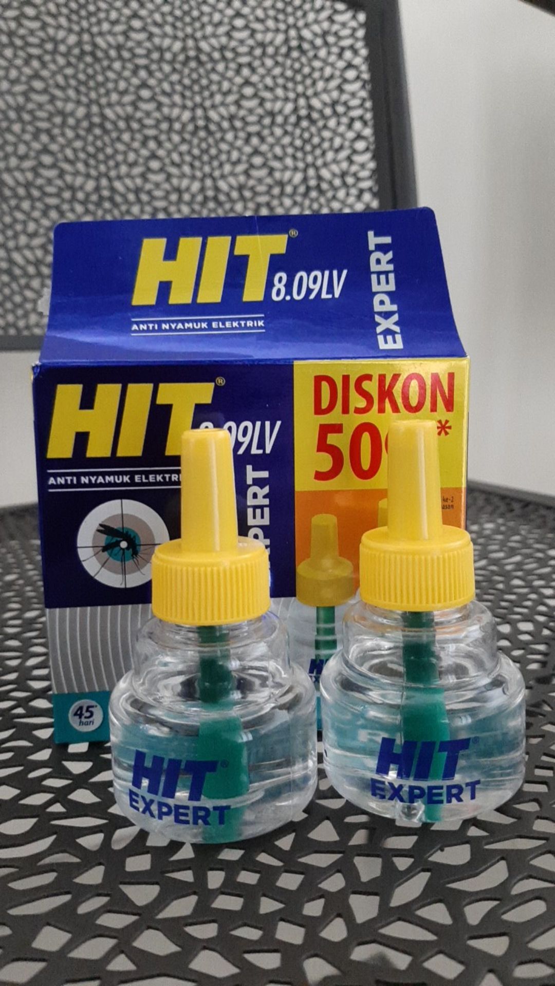 Hit Reffil Expert Isi 2 Pengusir Nyamuk Elektrik Wangi Fresh