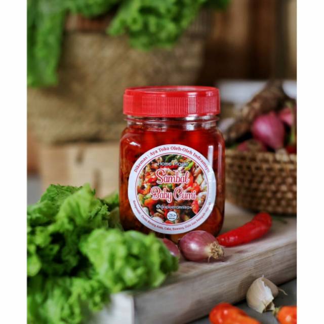 

Sambal Baby Cumi 750 gr Khas Indramayy
