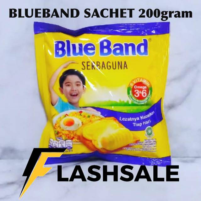 

blue band sachet 200gram mentega blueband